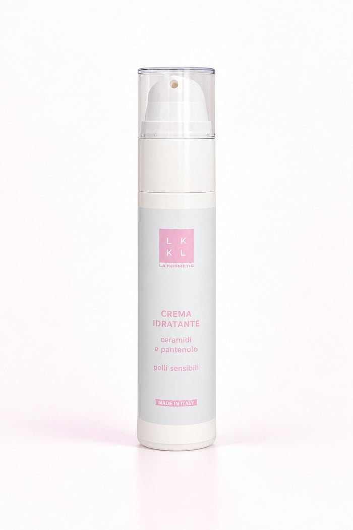 Crema idratante ceramidi e pantenolo