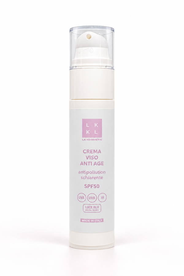 CREMA VISO ANTI-AGE SPF50 ANTIPOLLUTION  SCHIARENTE