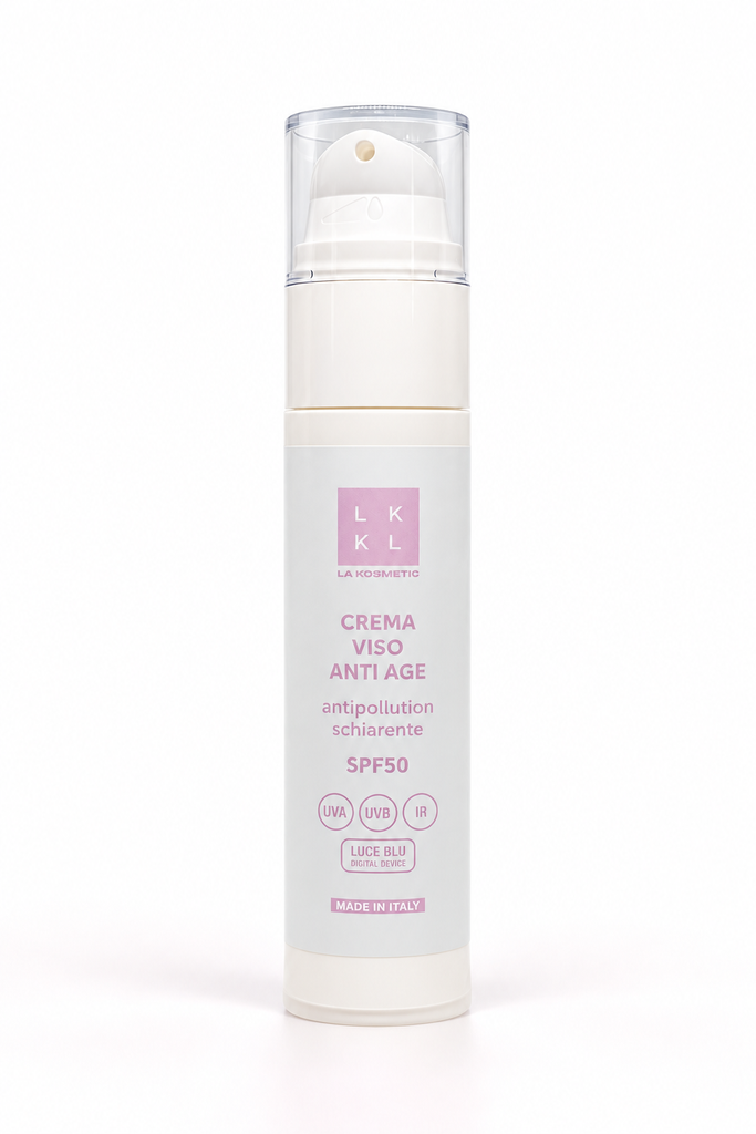 CREMA VISO ANTI-AGE SPF50 ANTIPOLLUTION  SCHIARENTE