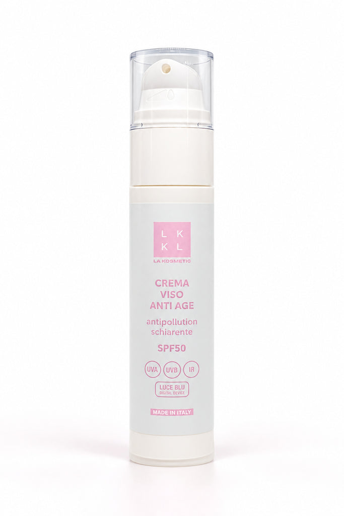 CREMA VISO ANTI-AGE SPF50 ANTIPOLLUTION  SCHIARENTE
