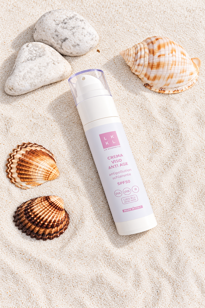CREMA VISO ANTI-AGE SPF50 ANTIPOLLUTION  SCHIARENTE – dettaglio prodotto