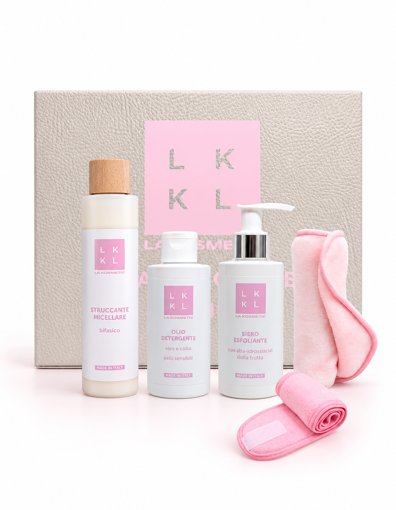 KIT BEAUTY ROUTINE BASIC PELLE DISIDRATATA – dettaglio prodotto