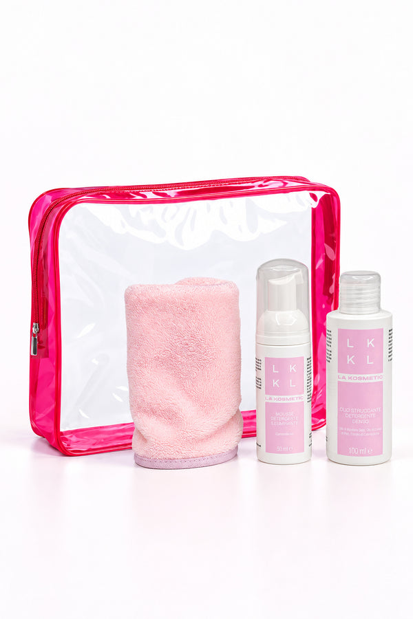 KIT BEAUTY SKIN TRAVEL DOPPIA DETERSIONE