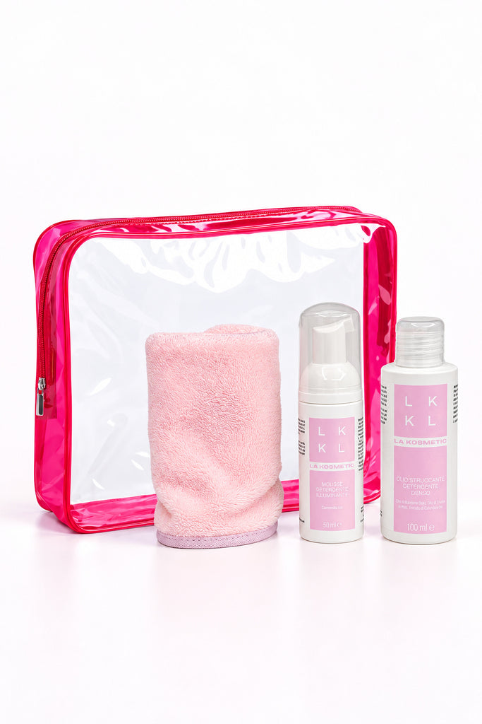 KIT BEAUTY SKIN TRAVEL DOPPIA DETERSIONE