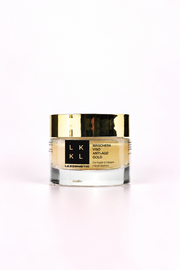 Maschera Viso Anti-age Gold La Kosmetic, 50 ml