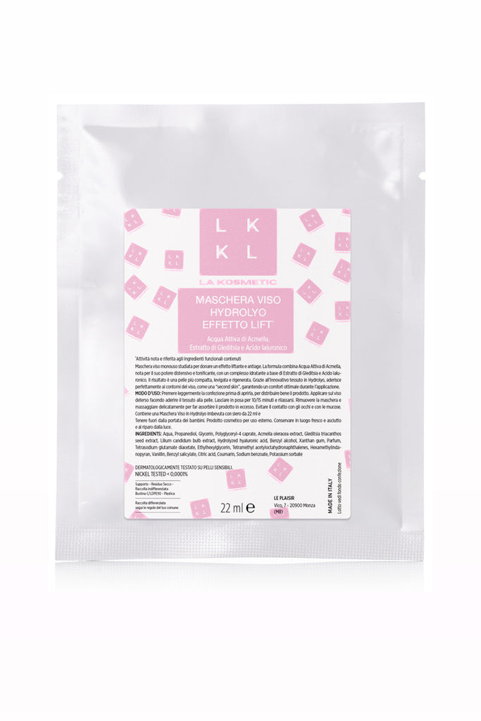 Maschera Viso Effetto Lift in Hydrolyo